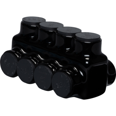 UV Black Multi-Tap 500-4 | High-Quality Cable Management | f4p